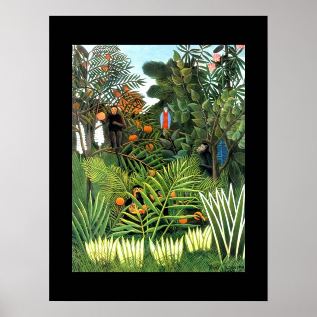 Póster Arte Vintage La Jungla (Frente)