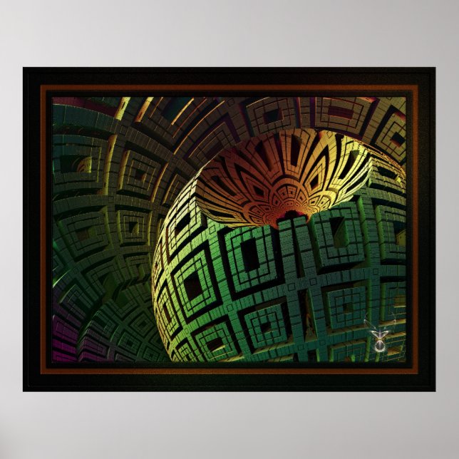 Póster Artefacto alienígena de Xzendor7 (Frente)