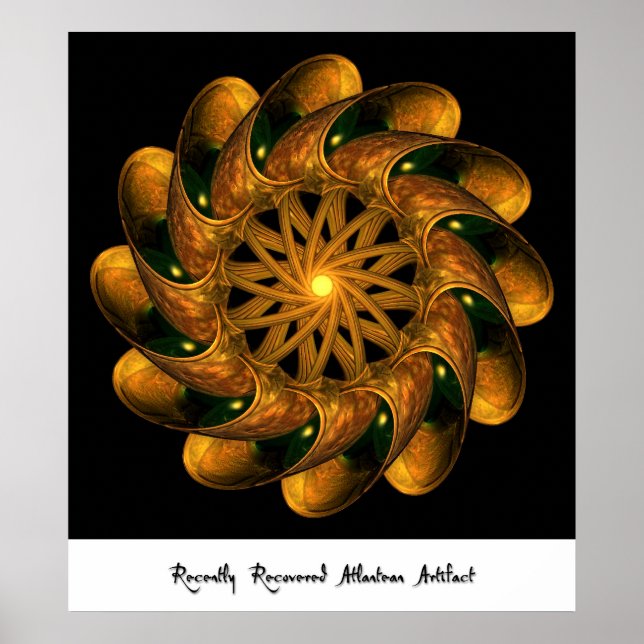 Póster Artefacto de Atlantean (Frente)