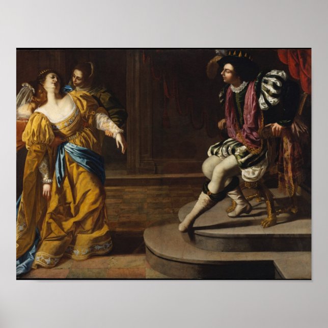Póster Artemisia Gentileschi (Frente)