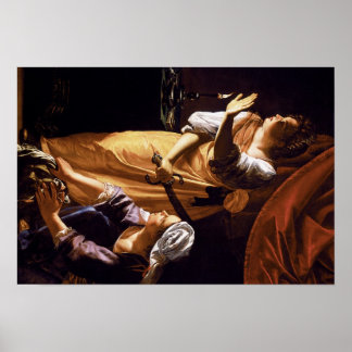 Póster Artemisia Gentileschi