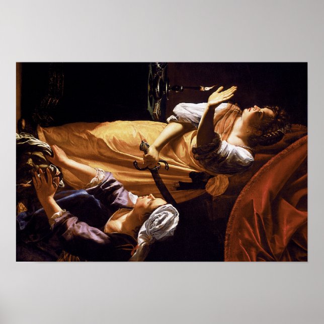 Póster Artemisia Gentileschi (Frente)