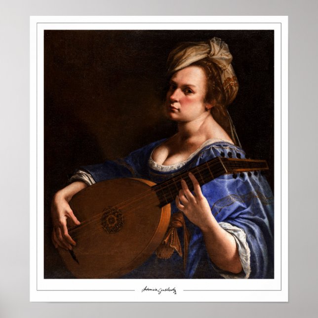 Póster Artemisia Gentileschi Zedign Art Poster #16 (Frente)