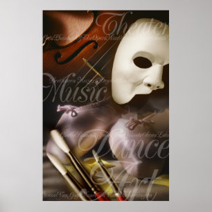 Póster Artes culturales