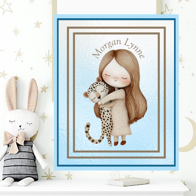 Póster Artes de la Pared del Leopardo de las niñas y niño (Subido por el creador)