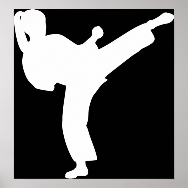 Póster Artes marciales (Frente)
