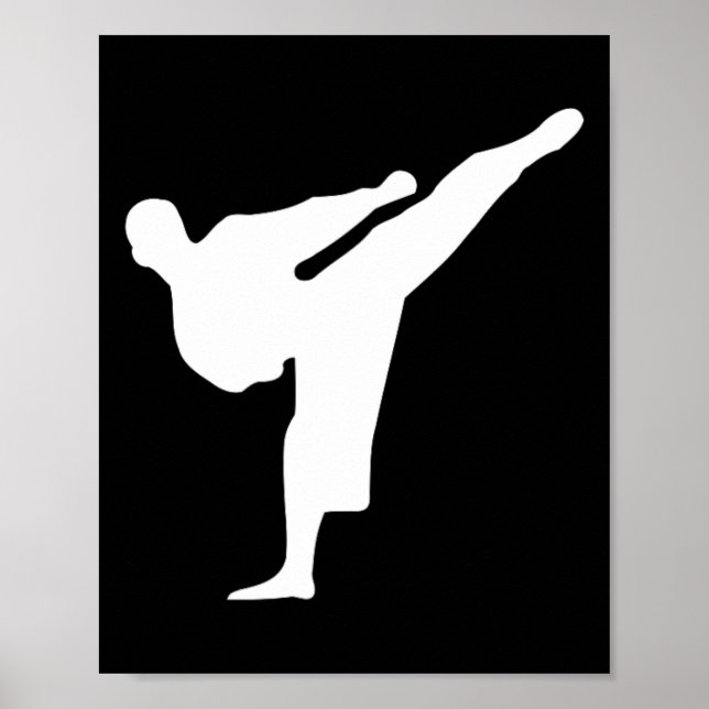 Póster Artes marciales (Frente)