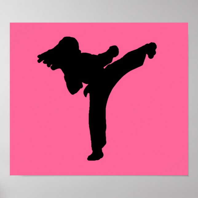 Póster Artes marciales (Frente)
