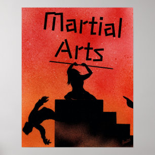 Póster Artes Marciales