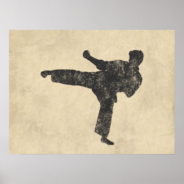 Póster Artes marciales (Frente)