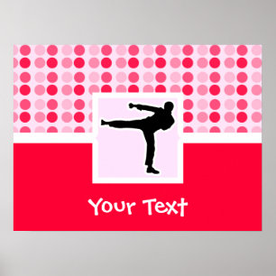 Póster Artes marciales cutas