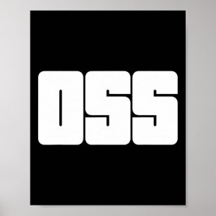 Póster Artes Marciales De Oss Para Karate Y Jiu Jits Bras