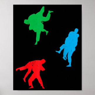 Póster Artes Marciales Jiu Jitsu - Jiu Jitsu Brasileño