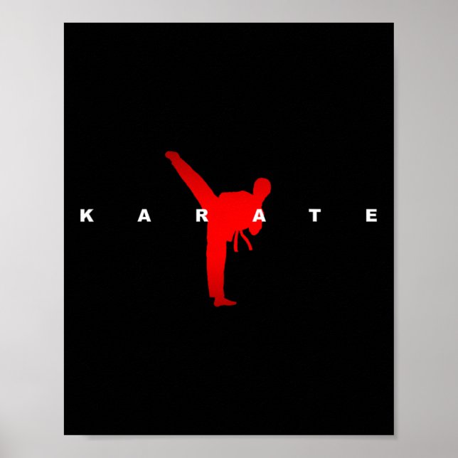 Póster Artes marciales Kenpo Karate (Frente)