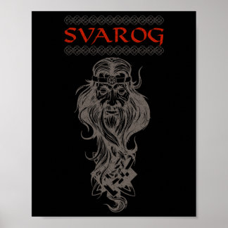 Póster Artesanía del Ser Celestial Eslavo Paganismo Eslav