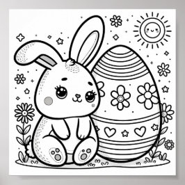 Póster Artesanías De Pascua Imprimibles Para Niños