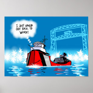 Póster Arthur Anderson vuelve al trabajo