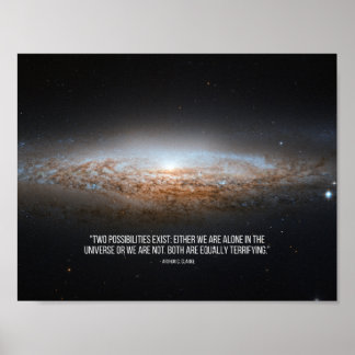 Póster Arthur C. Clarke Quote