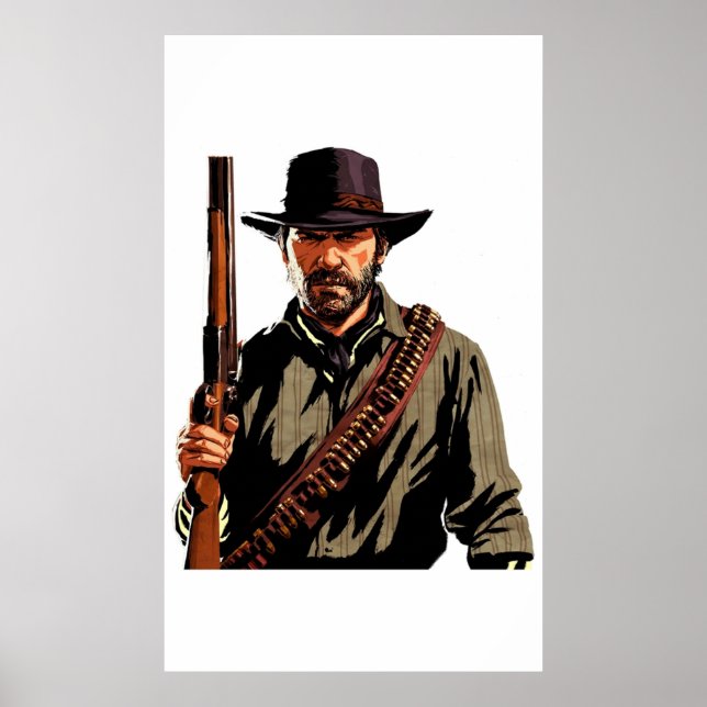 Póster Arthur Morgan (Frente)