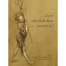 Arthur Rackham Puck Lord qué tonta CC0950 Small