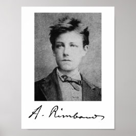 Póster Arthur Rimbaud
