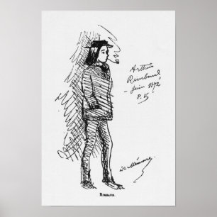 Póster Arthur Rimbaud Junio 1872
