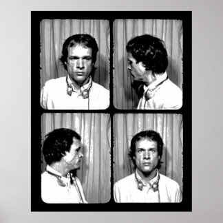 Póster arthur russell mugshot