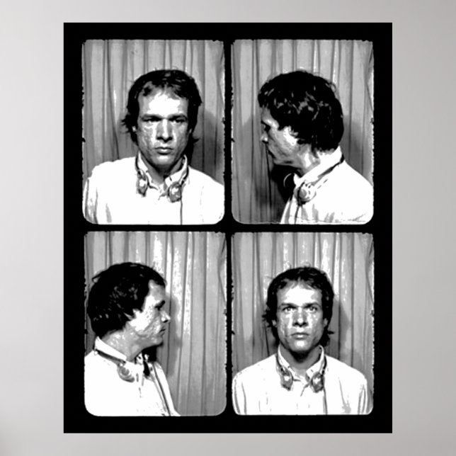 Póster arthur russell mugshot (Frente)