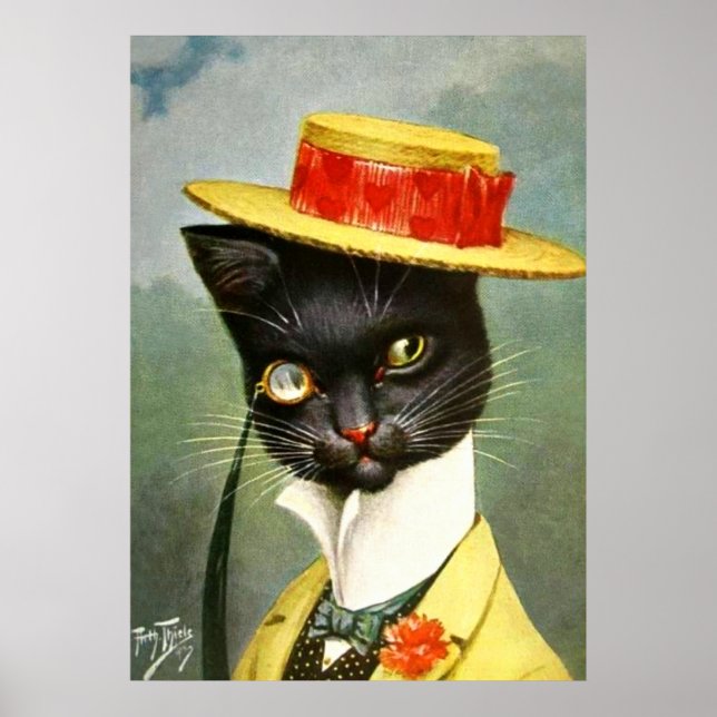 Póster Arthur Thiele - Sr. Cat (Frente)