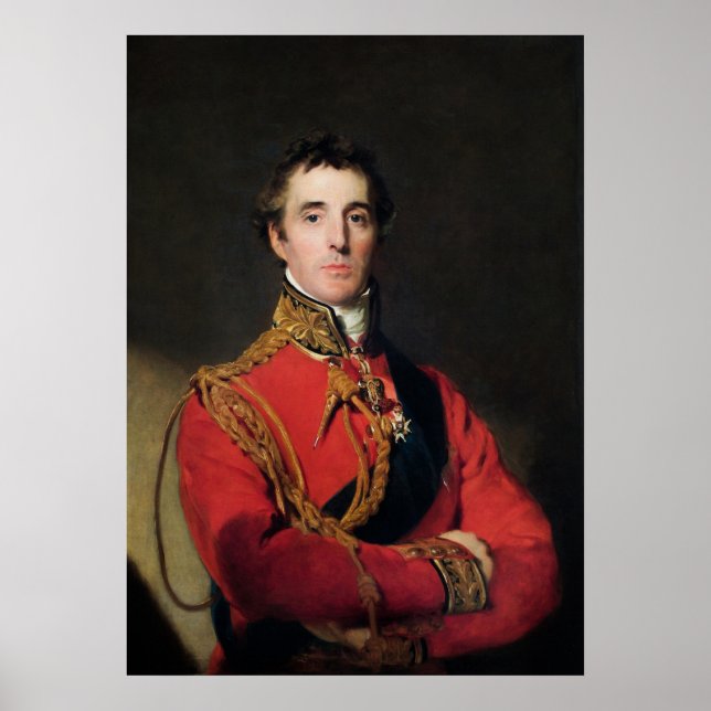 Póster Arthur Wellesley por Thomas Lawrence (Frente)