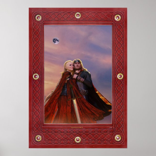Póster Arthur y Guinevere (Frente)