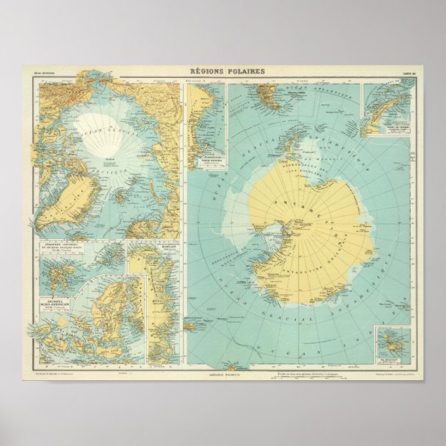 Póster Artic, Antarctica (Frente)