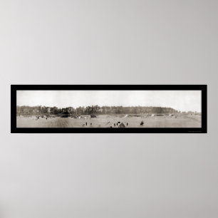 Póster Artillería de campo WWI 1918