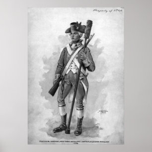 Póster Artillero revolucionario