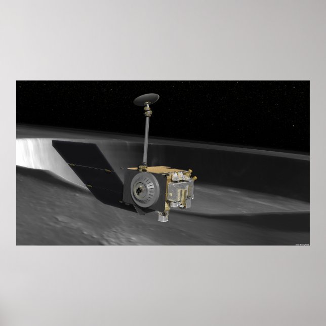 Póster Artist Concept of the Lunar Reconnaissance Orbi (Frente)
