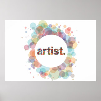 Póster Artista