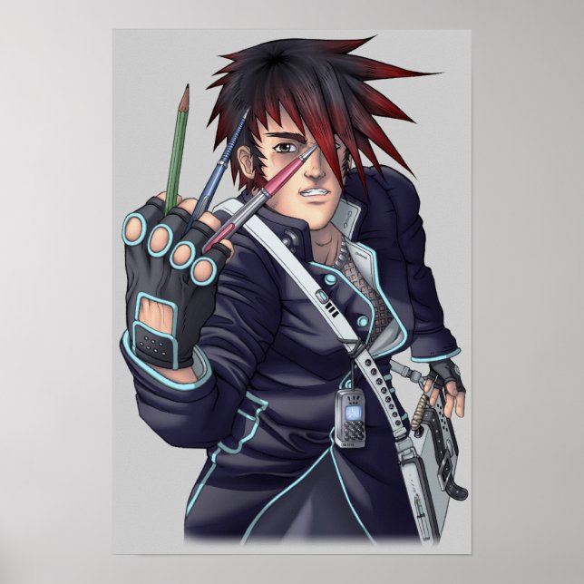 Póster Artista Anime Manga (Frente)