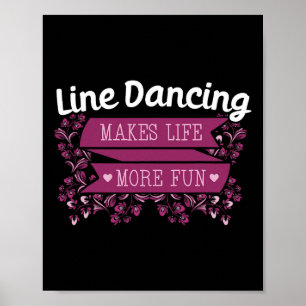 Póster Artista de baile en línea coreografiado grupo de d