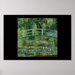 Póster Artista de la pintura de la naturaleza del puente
