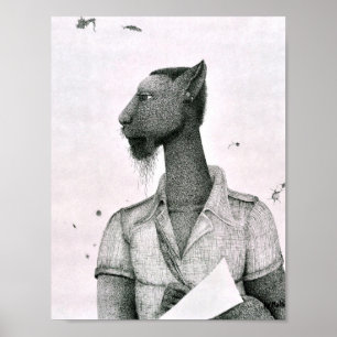 Póster Artista de panteras