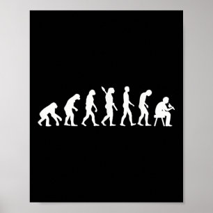 Póster Artista del tatuaje de la evolución