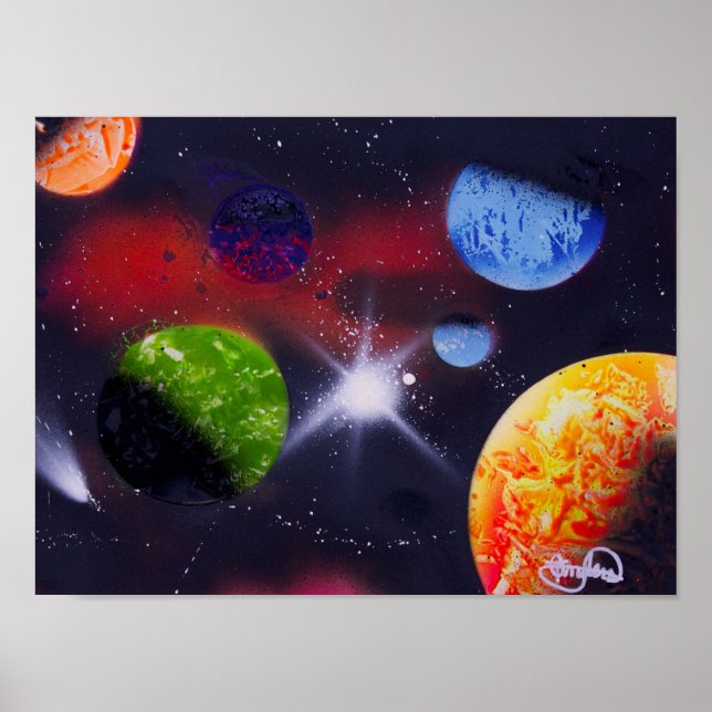 Póster Artista "psicodélico": Thomas Anders (Frente)