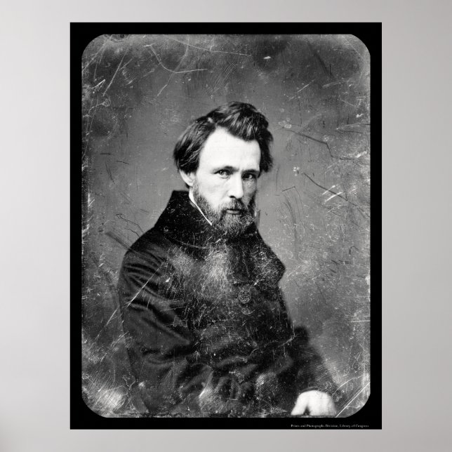 Póster Artista Rembrandt Lockwood Daguerreotype 1851 (Frente)