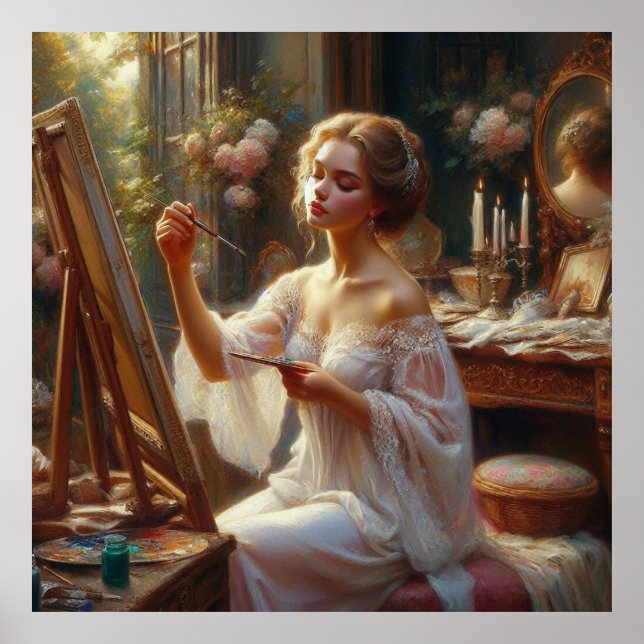 Póster Artista victoriano (Frente)