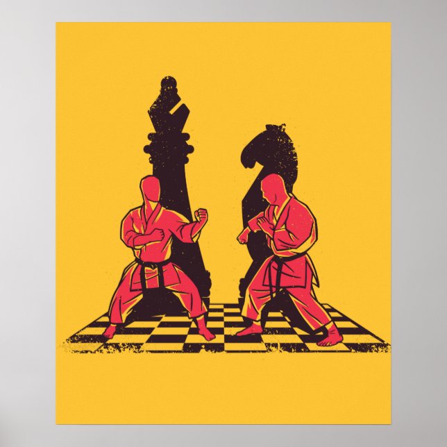 Póster Artistas Marciales Estratégicos (Frente)