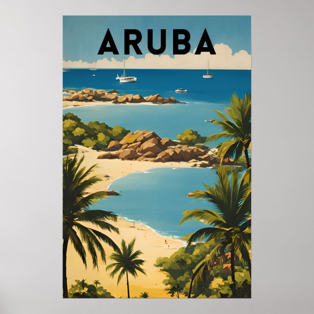 Póster Aruba (Frente)