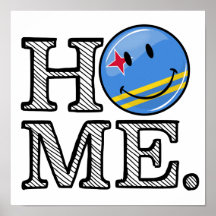 Aruba Bandera Sonriente Casa Warmer