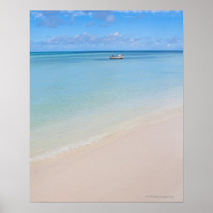 Póster Aruba, playa y mar 2