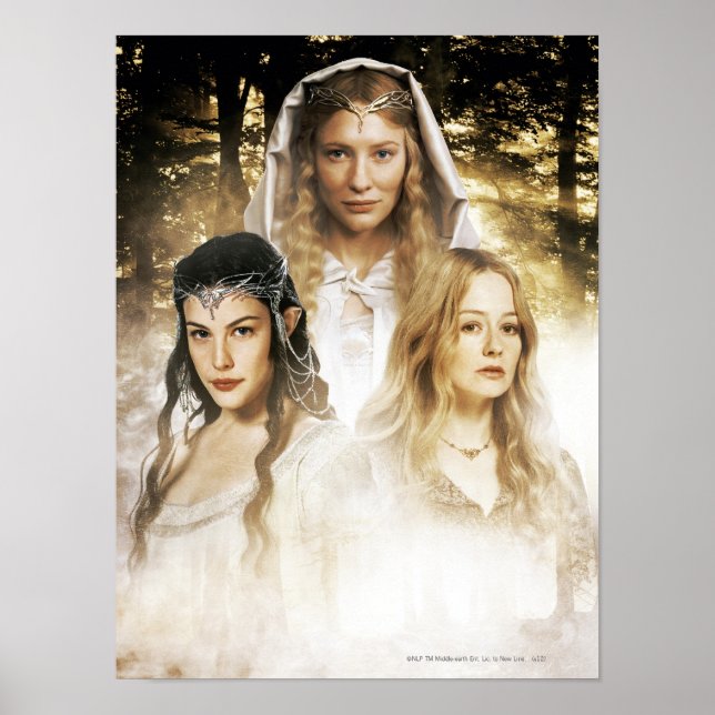 Póster ARWEN™, Galadriel, Eowyn (Frente)