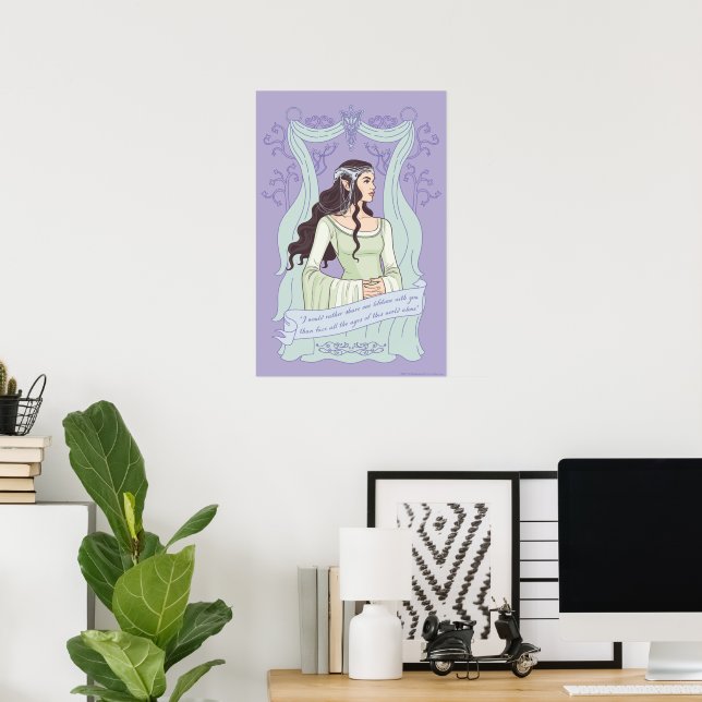 Póster ARWEN™ "Share One Lifetime With You" Graphic (Oficina en casa)